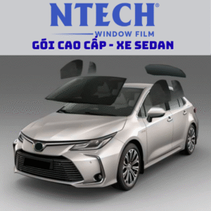 Dán Phim Cách Nhiệt NTECH Gói Cao Cấp