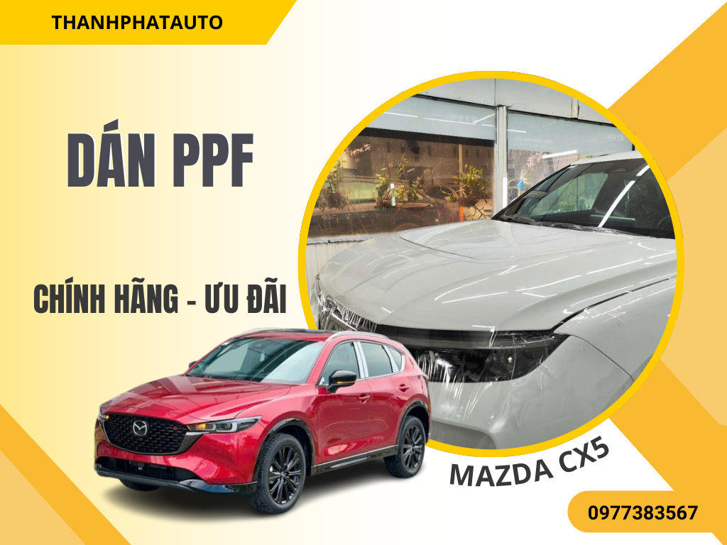 dán PPF xe CX5