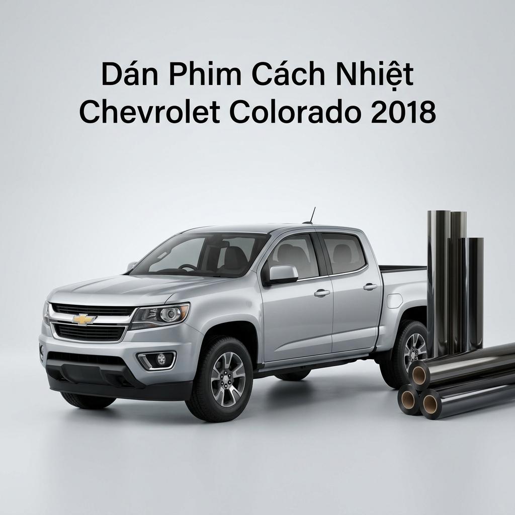 Dán Phim Cách Nhiệt Chevrolet Colorado 2018 Lắp Đặt Tận Nơi Uy Tín chính hãng