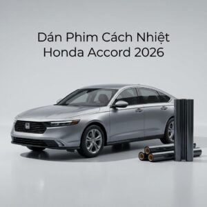 Dán Phim Cách Nhiệt Honda Accord 2026 Cao Cấp Chính Hãng Tại TPHCM