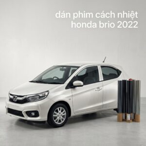 Dán Phim Cách Nhiệt Honda Brio 2022 Chính Hãng Cao Cấp Tại TPHCM