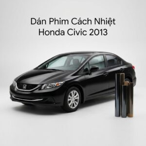 Dán Phim Cách Nhiệt Honda Civic 2013 Lắp Đặt Tận Nơi Uy Tín TPHCM