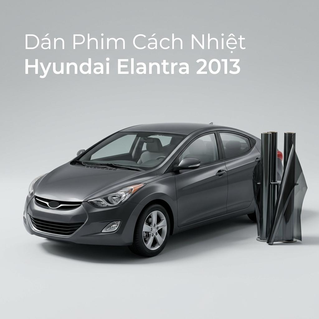 Dán Phim Cách Nhiệt Hyundai Elantra 2013 Chính Hãng Uy Tín chính hãng