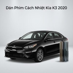Dán Phim Cách Nhiệt Kia K3 2020 Chính Hãng, Lắp Đặt Tận Nơi TPHCM