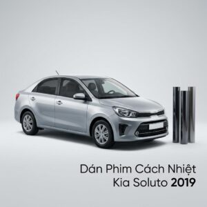 Dán Phim Cách Nhiệt Kia Soluto 2019 Giá Tốt Lắp Đặt Tận Nơi TPHCM