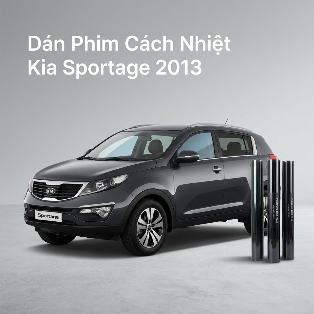 Dán Phim Cách Nhiệt Kia Sportage 2013 Chính Hãng Lắp Đặt Tận Nơi chính hãng