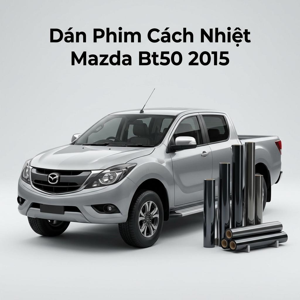 Dán Phim Cách Nhiệt Mazda BT50 2015 Lắp Đặt Tận Nơi Uy Tín chính hãng