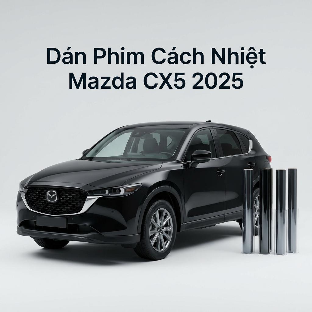Dán Phim Cách Nhiệt Mazda CX5 2025 Chính Hãng Lắp Đặt Tận Nơi chính hãng