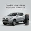 Dán Phim Cách Nhiệt Mitsubishi Triton 2018 Chính Hãng Uy Tín TPHCM