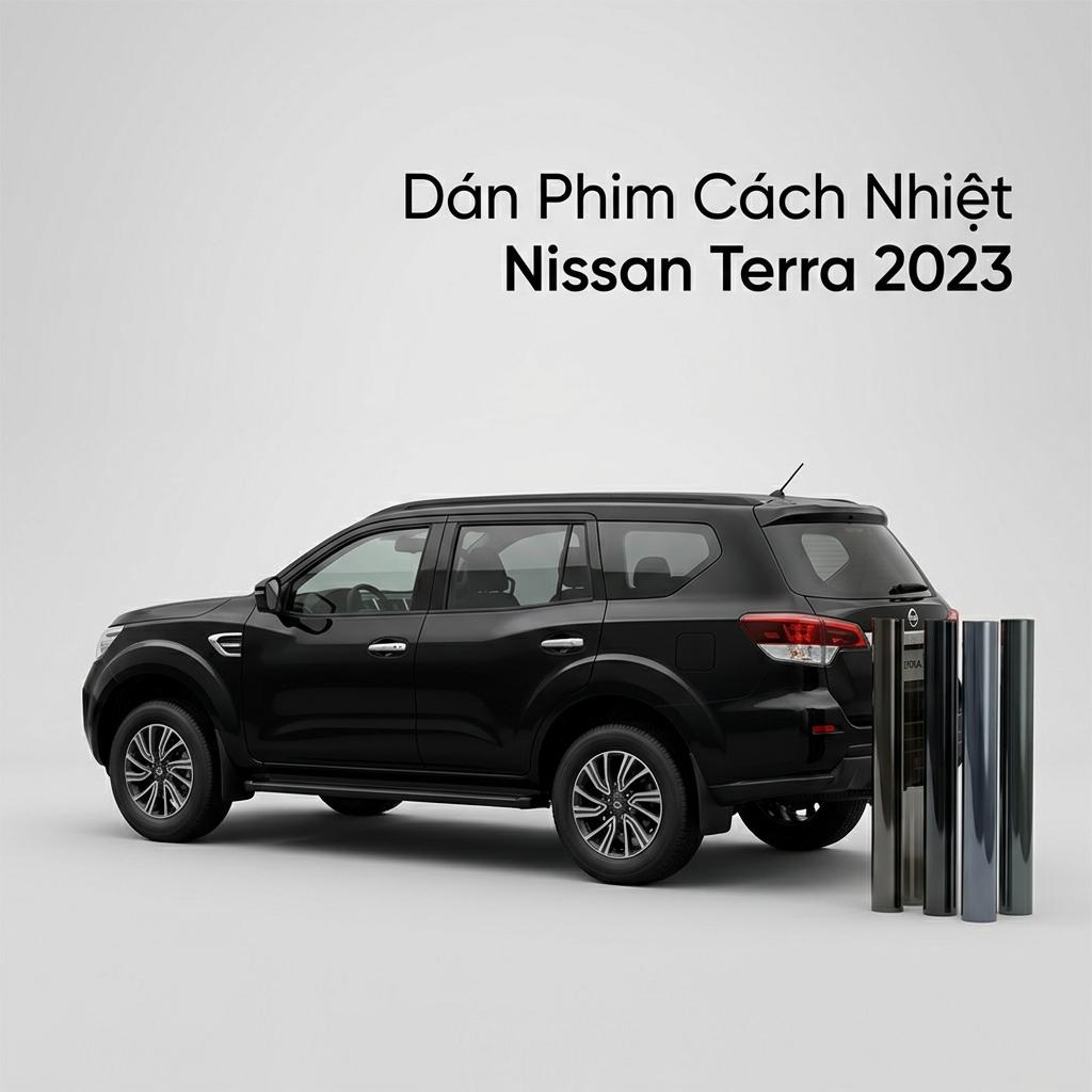 Dán Phim Cách Nhiệt Nissan Terra 2023 Chính Hãng Giá Tốt Tại TPHCM chính hãng