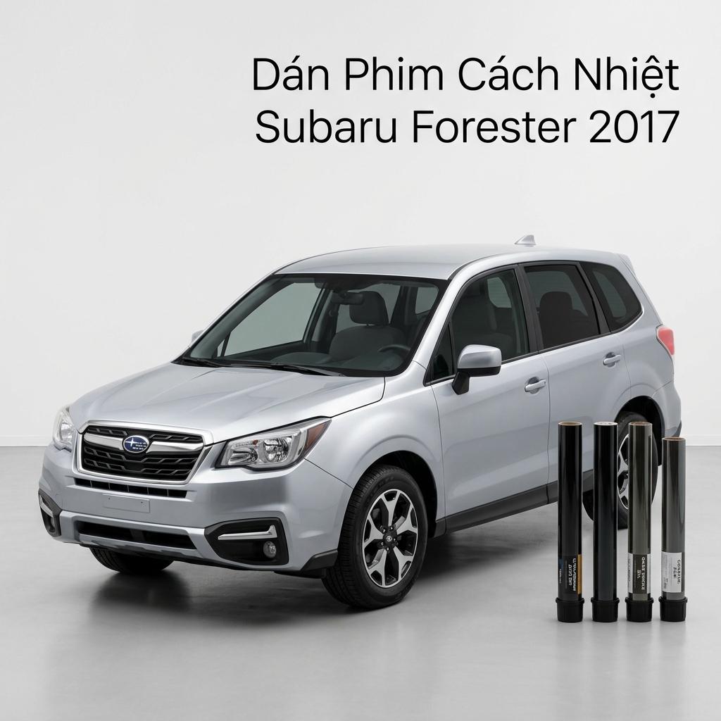 Dán Phim Cách Nhiệt Subaru Forester 2017 Lắp Đặt Tận Nơi Uy Tín chính hãng