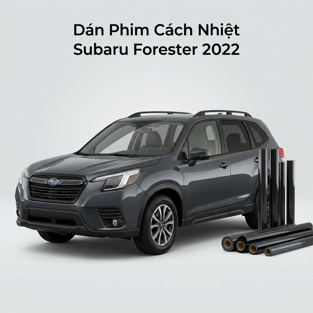 Dán Phim Cách Nhiệt Subaru Forester 2022 Chính Hãng Uy Tín TPHCM chính hãng