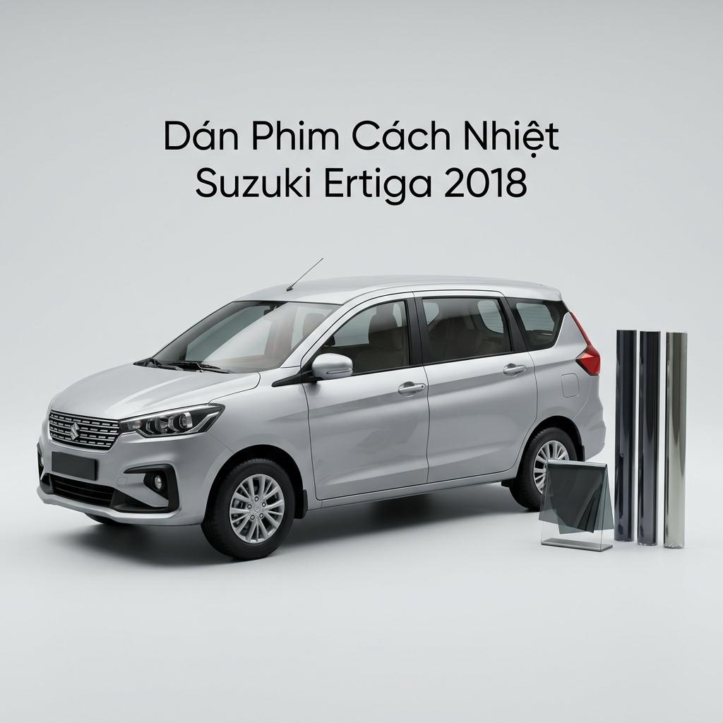 Dán Phim Cách Nhiệt Suzuki Ertiga 2018 Giá Tốt Tại Thành Phát Auto chính hãng