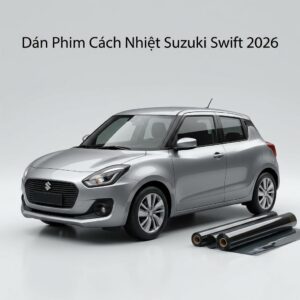 Dán Phim Cách Nhiệt Suzuki Swift 2026 Cao Cấp Uy Tín Tại TPHCM