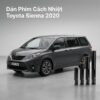 Dán Phim Cách Nhiệt Toyota Sienna 2020 Chính Hãng Lắp Đặt Tận Nơi TPHCM