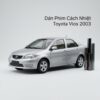 Dán Phim Cách Nhiệt Toyota Vios 2003 Chính Hãng Lắp Đặt Tận Nơi