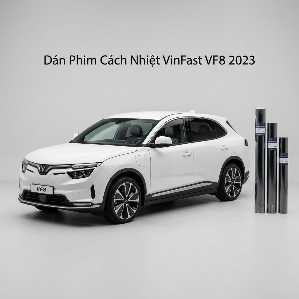 Dán Phim Cách Nhiệt Vinfast VF8 2023 Chính Hãng Cao Cấp Tại TPHCM chính hãng