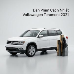 Dán Phim Cách Nhiệt Volkswagen Teramont 2021 Chính Hãng Uy Tín TPHCM