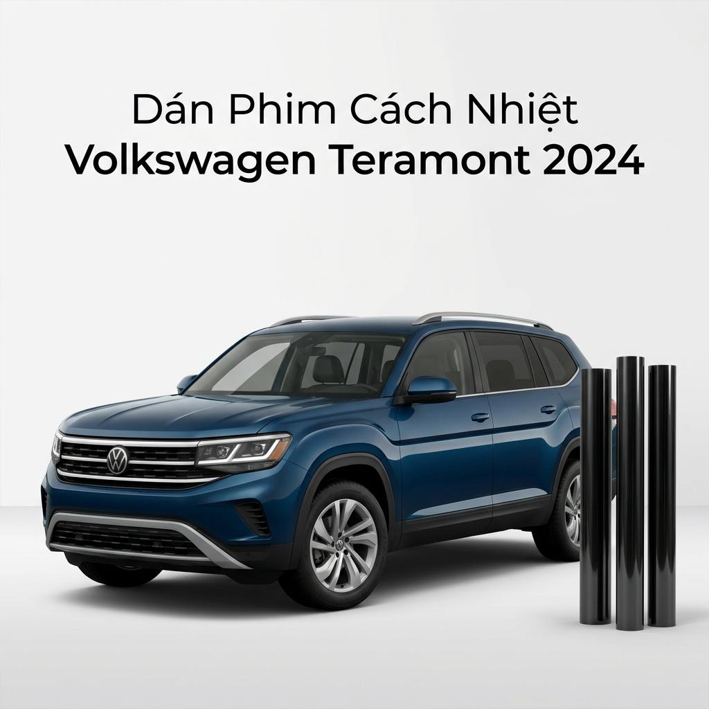 Dán Phim Cách Nhiệt Volkswagen Teramont 2024 Lắp Đặt Tận Nơi Chuyên Nghiệp chính hãng