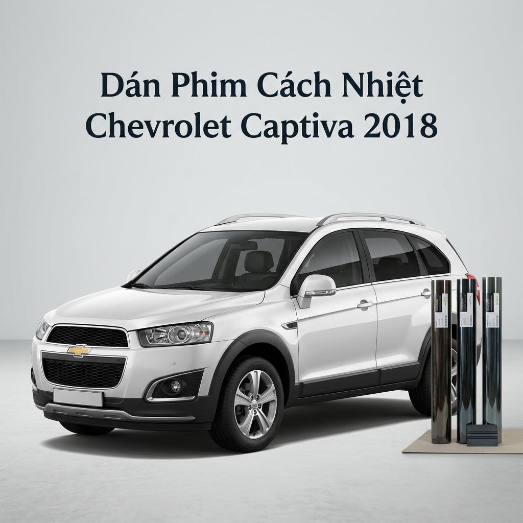 Dán Phim Cách Nhiệt Chevrolet Captiva 2018 Chính Hãng Uy Tín chính hãng