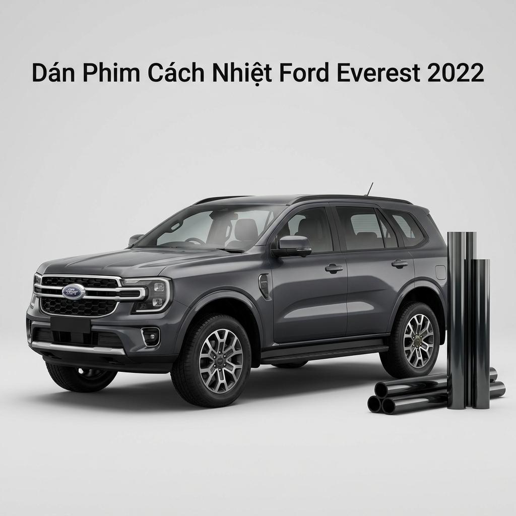 Dán Phim Cách Nhiệt Ford Everest 2022 Chính Hãng Uy Tín Tại TPHCM chính hãng