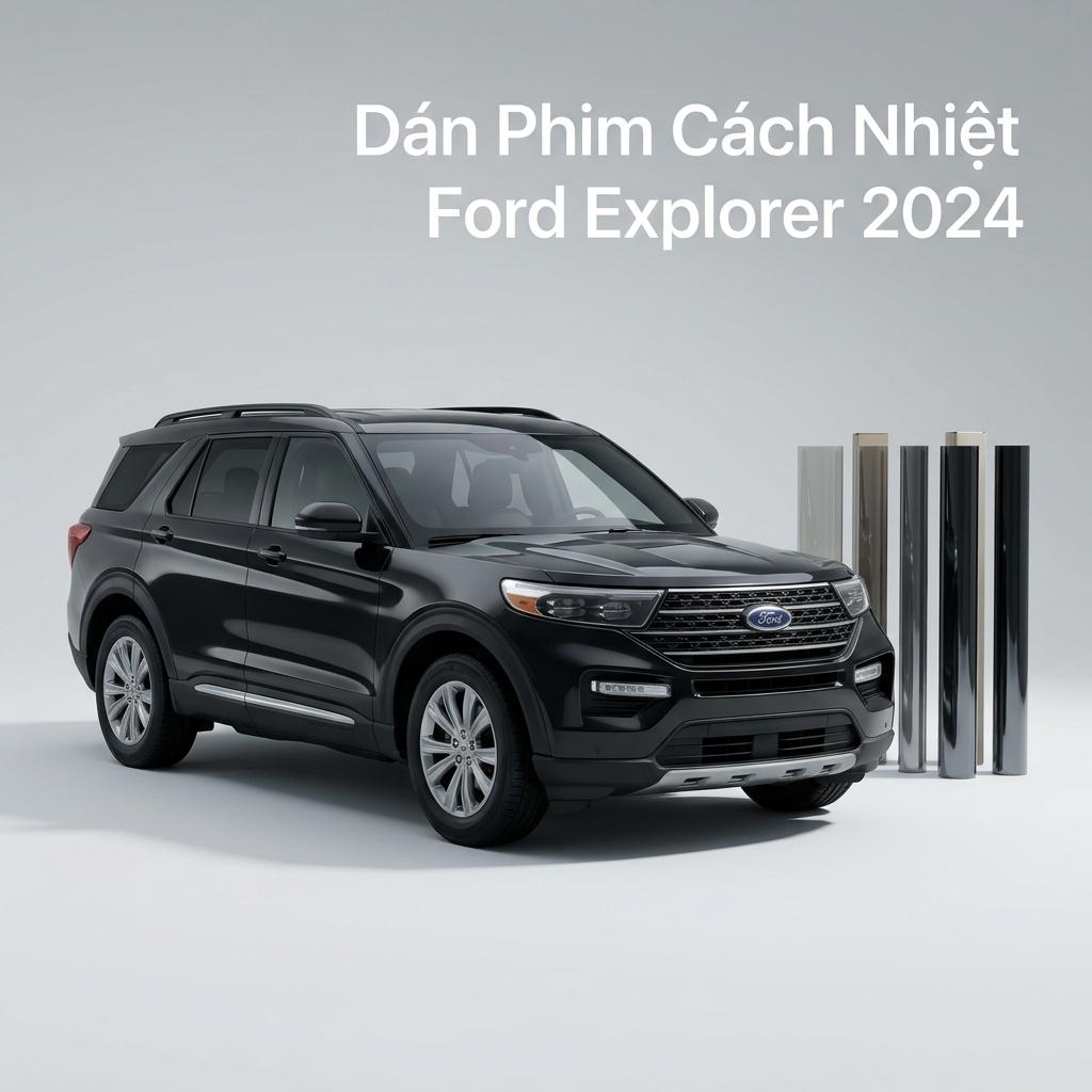 Dán Phim Cách Nhiệt Ford Explorer 2024 Chính Hãng Cao Cấp Tại TPHCM chính hãng