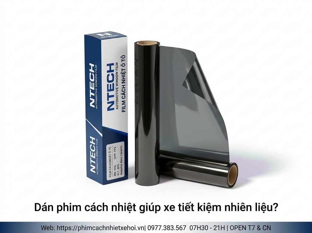 Dán phim cách nhiệt giúp xe tiết kiệm nhiên liệu?
