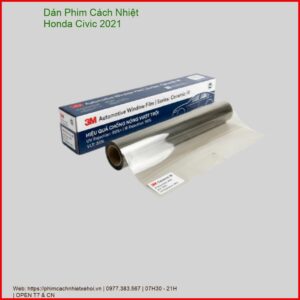 Dán Phim Cách Nhiệt Honda Civic 2021 Lắp Đặt Tận Nơi Uy Tín