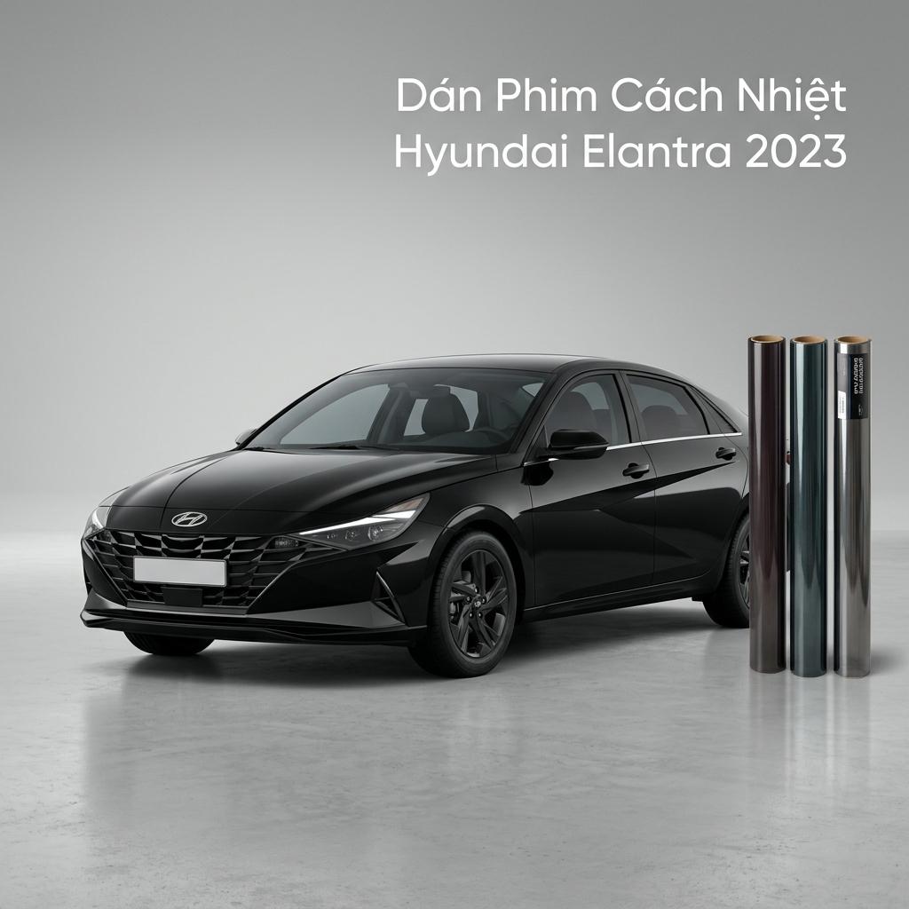 Dán Phim Cách Nhiệt Hyundai Elantra 2023 Chính Hãng Cao Cấp chính hãng