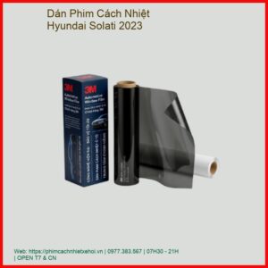 Dán Phim Cách Nhiệt Hyundai Solati 2023 Chính Hãng Cao Cấp TPHCM