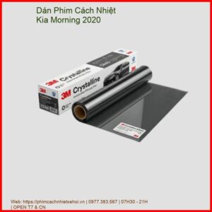 Dán Phim Cách Nhiệt Kia Morning 2020 Chính Hãng, Lắp Đặt Tận Nơi TPHCM