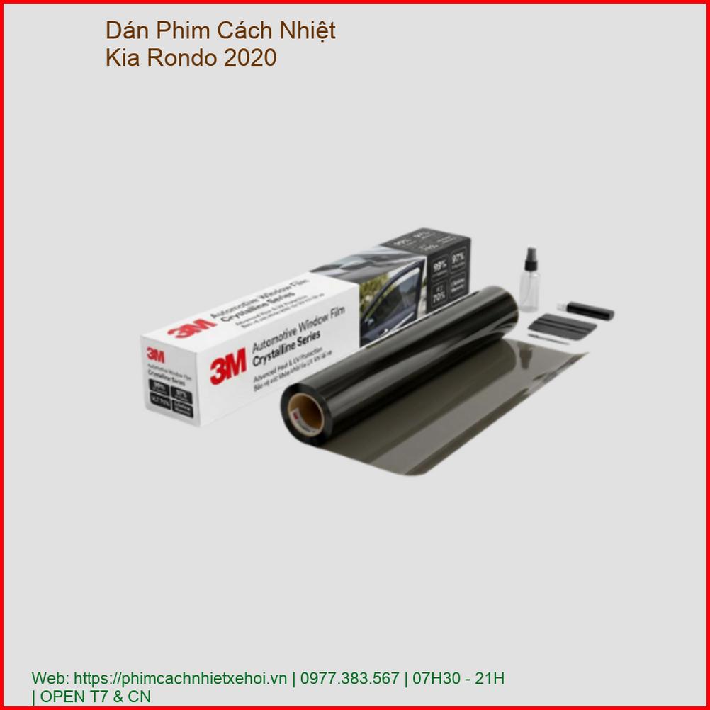 Dán Phim Cách Nhiệt Kia Rondo 2020 Chính Hãng Lắp Đặt Tận Nơi TPHCM chính hãng