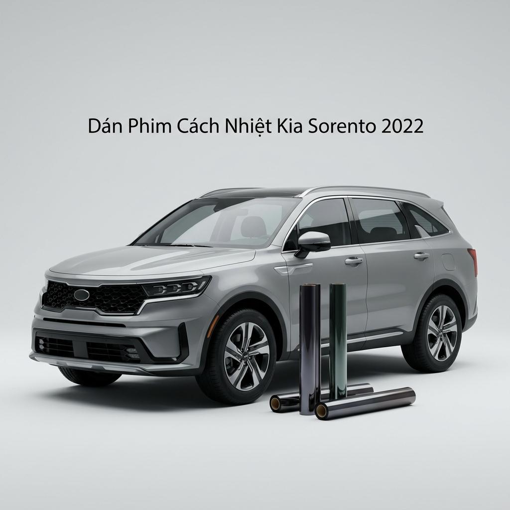 Dán Phim Cách Nhiệt Kia Sorento 2022 Chính Hãng Giá Tốt Tại TPHCM chính hãng