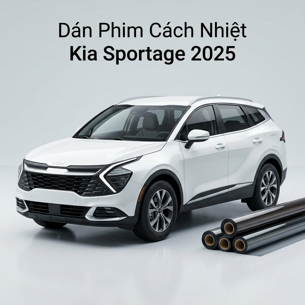 Dán Phim Cách Nhiệt Kia Sportage 2025 Chính Hãng Lắp Đặt Tận Nơi chính hãng