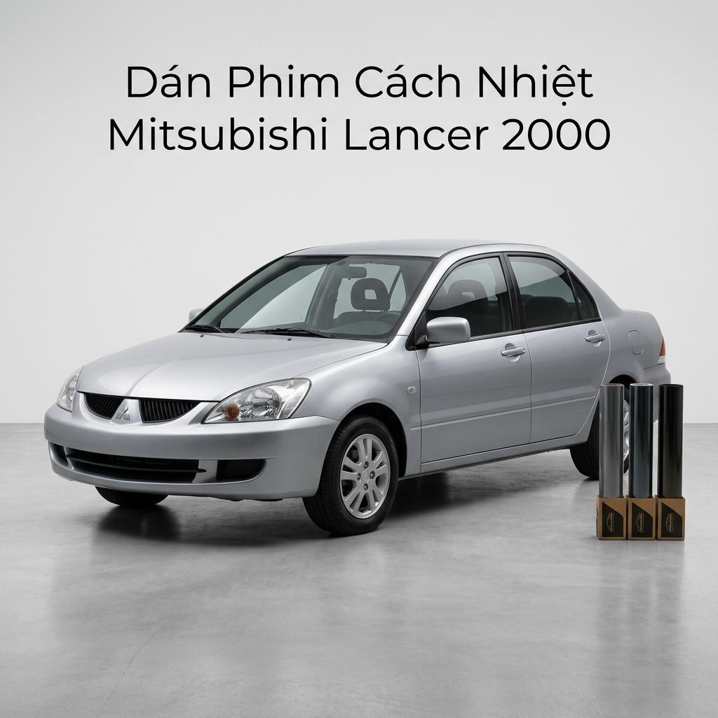 Dán Phim Cách Nhiệt Mitsubishi Lancer 2000 Uy Tín Tại Thành Phát Auto chính hãng