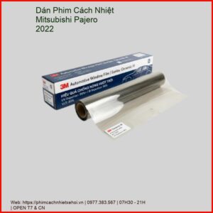 Dán Phim Cách Nhiệt Mitsubishi Pajero 2022 Cao Cấp Chính Hãng