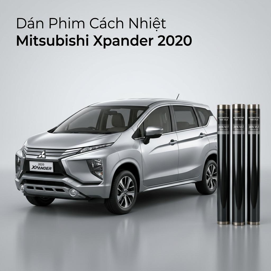 Dán Phim Cách Nhiệt Mitsubishi Xpander 2020 Uy Tín Chuyên Nghiệp TPHCM chính hãng