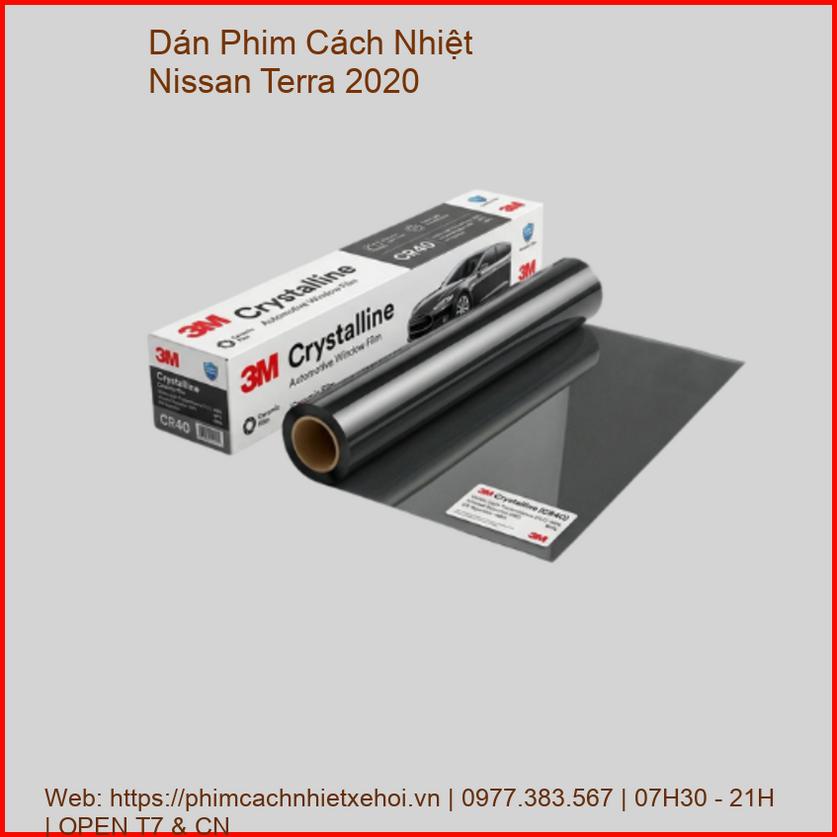 Dán Phim Cách Nhiệt Nissan Terra 2020 Lắp Đặt Tận Nơi Uy Tín chính hãng