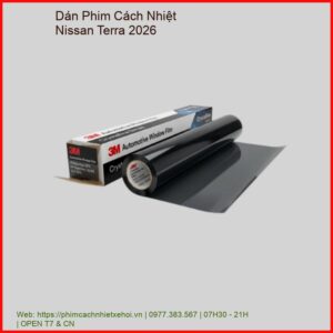 Dán Phim Cách Nhiệt Nissan Terra 2026 Chuyên Nghiệp Chính Hãng TPHCM