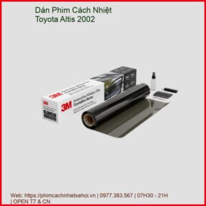 Dán Phim Cách Nhiệt Toyota Altis 2002 Chính Hãng Uy Tín TPHCM