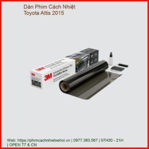 Dán Phim Cách Nhiệt Toyota Altis 2015 Chính Hãng Giá Tốt TPHCM