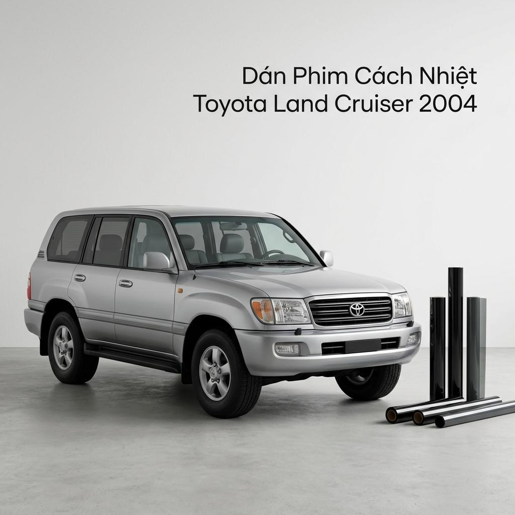 Dán Phim Cách Nhiệt Toyota Land Cruiser 2004 Chính Hãng Uy Tín chính hãng