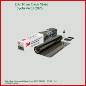 Dán Phim Cách Nhiệt Toyota Veloz 2025 Uy Tín Chuyên Nghiệp Tại TPHCM