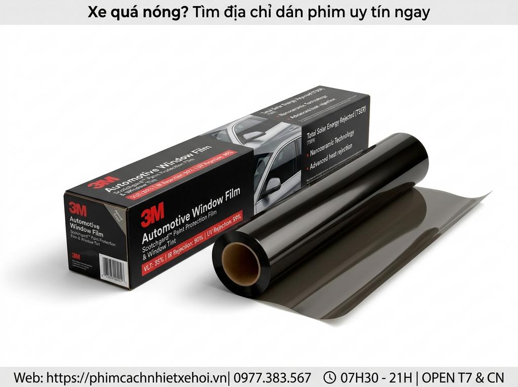 Xe quá nóng? Tìm địa chỉ dán phim uy tín ngay