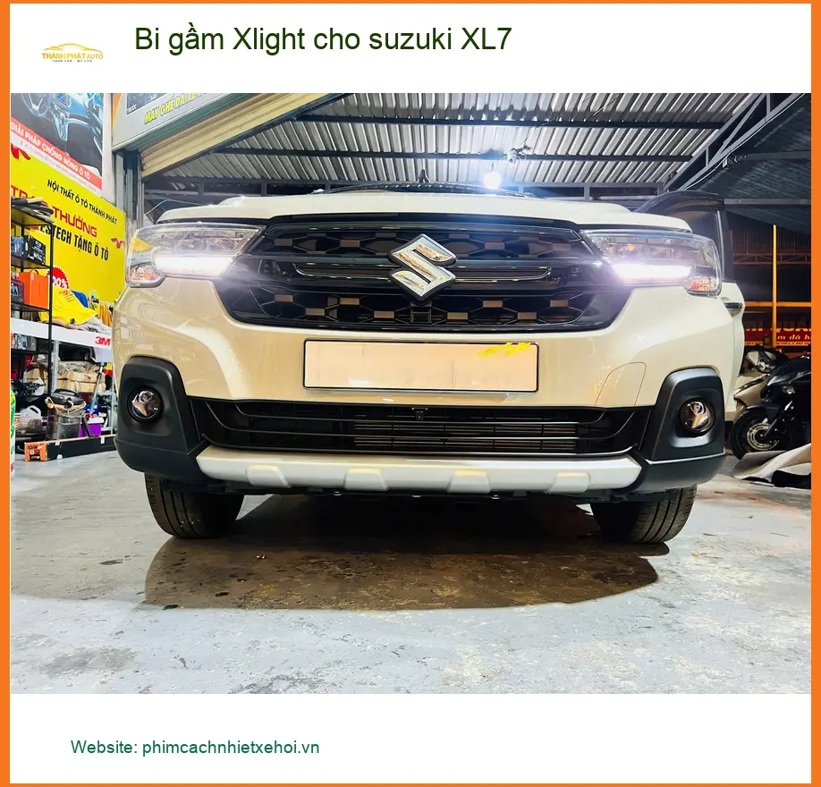 Anh Thiện lắp bi gầm Xlight cho Suzuki XL7 vì đèn zin không đủ sáng ở Quận 12 ảnh thực tế 2