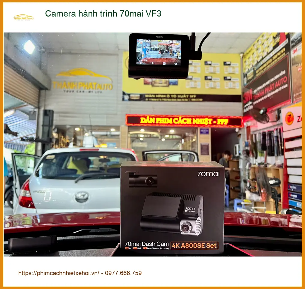 Anh Lâm lắp Camera hành trình 70mai VF3 tại Quận 12 để ghi lại mọi khoảnh khắc an toàn ảnh thực tế 2