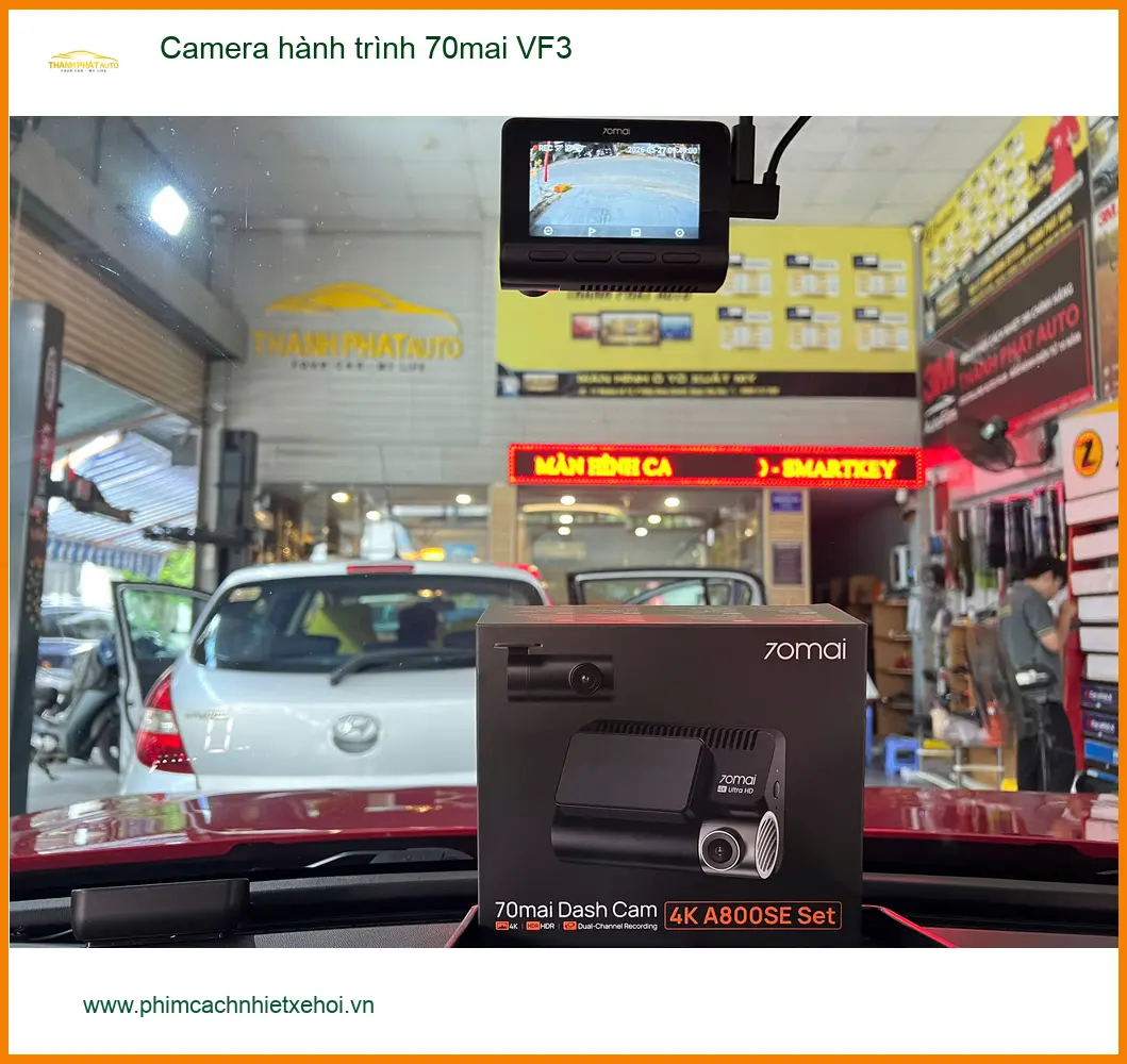 Anh Lâm lắp Camera hành trình 70mai VF3 tại Quận 12 để ghi lại mọi khoảnh khắc an toàn ảnh thực tế 3