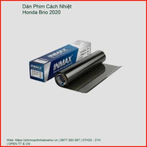 Dán Phim Cách Nhiệt Honda Brio 2020 Chính Hãng Uy Tín TPHCM
