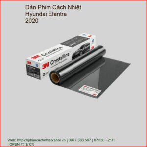 Dán Phim Cách Nhiệt Hyundai Elantra 2020 Chính Hãng Uy Tín TPHCM