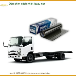 Dán Phim Cách Nhiệt Isuzu NPR Chất Lượng Cao - Trung Tâm Lắp Đặt Uy Tín TPHCM